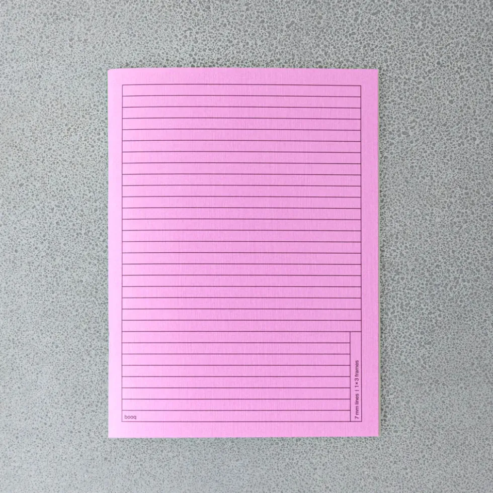 Carnet Booq - Jaune & Violet