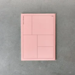 Carnet Booq - Rose & Jaune