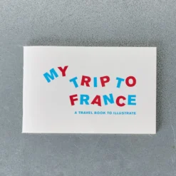 Carnet à illustrer - My Trip To France