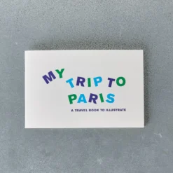 Carnet à illustrer - My Trip To Paris