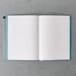 Carnet Merci - Bleu canard