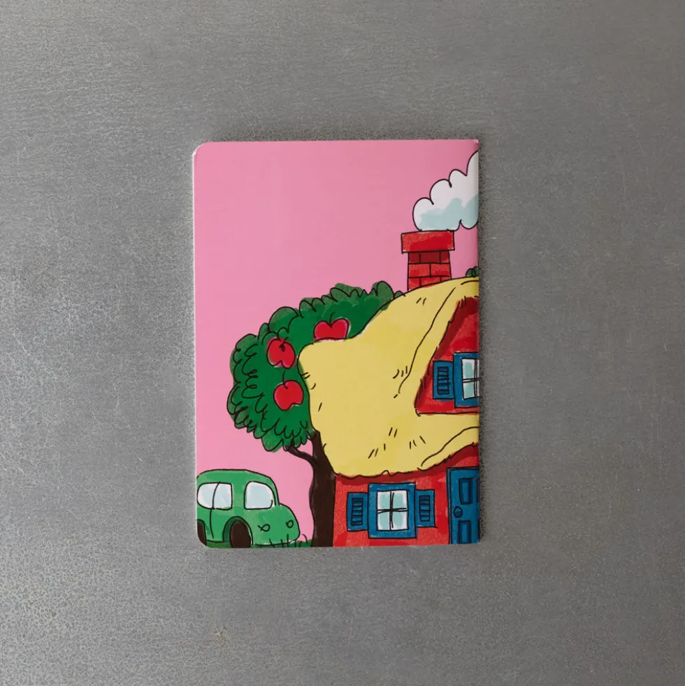 Carnet Merci - Maison rouge