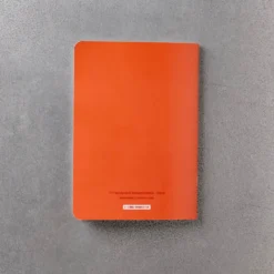 Carnet Merci - Orange et Rouge