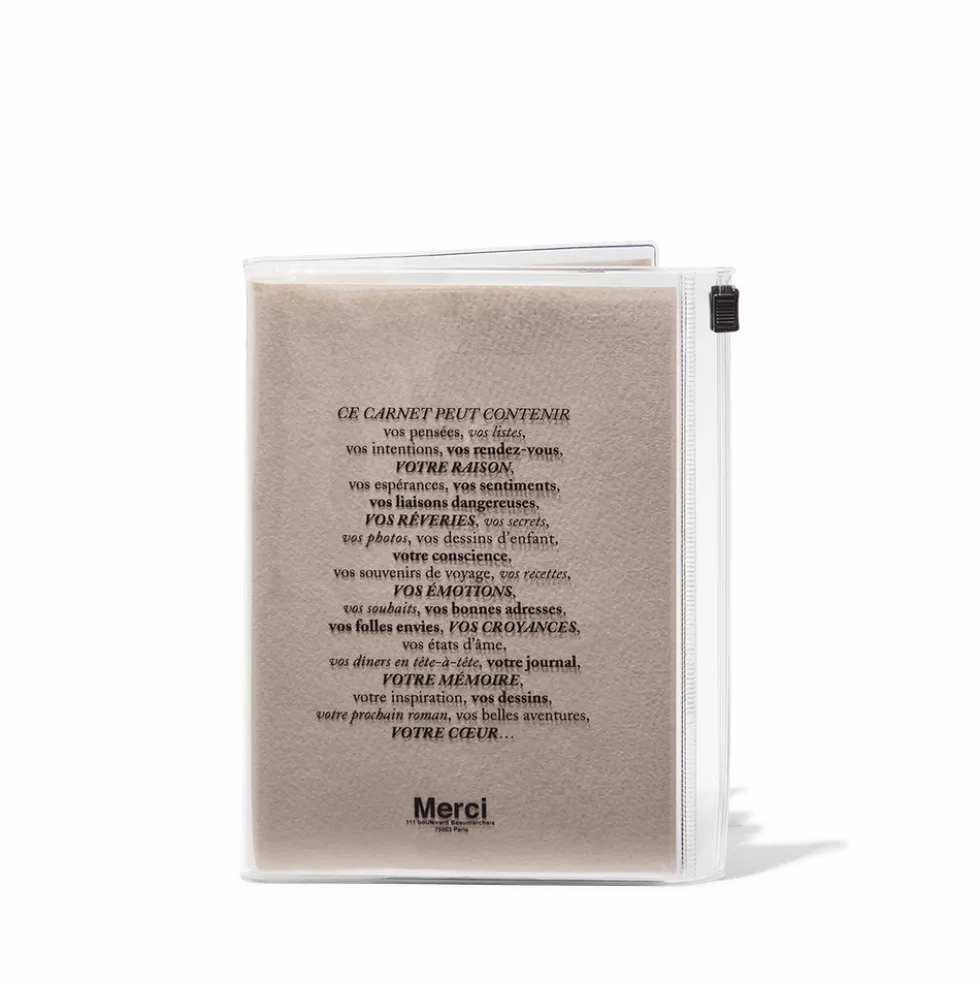 Carnet Merci - Rose