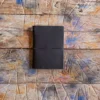 Carnet passeport en cuir - Noir