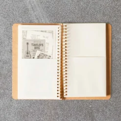 Carnet à pochettes kraft Kangourou
