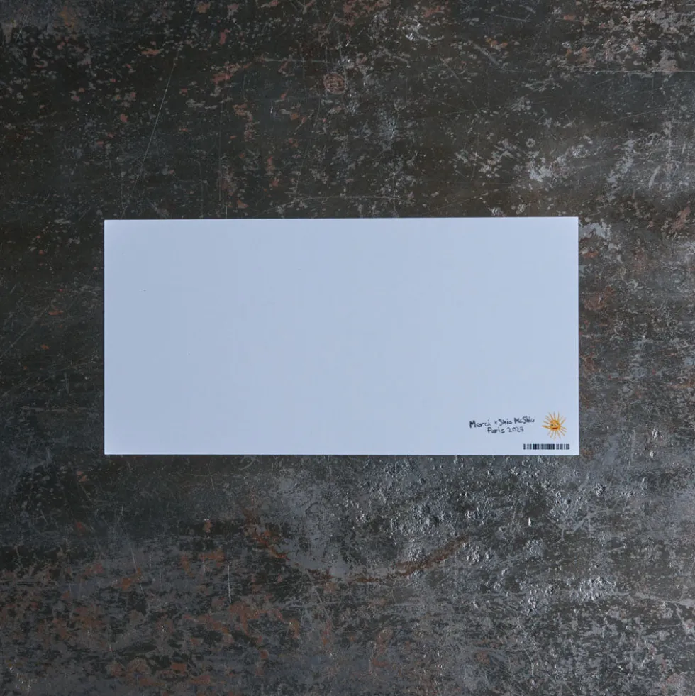 Carte postale - Merci X Shia McShia