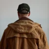 Casquette unisexe brodée Non Merci - Velours Vert