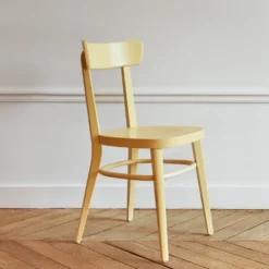 Chaise Bistrot - Jaune
