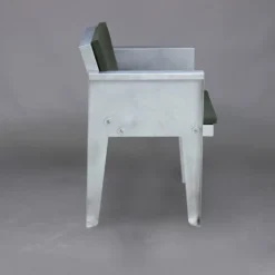 Chaise Dining - Aluminium - Piet Hein Eek