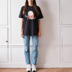Cheese Creation Paris - T-Shirt Say Cheese - Noir