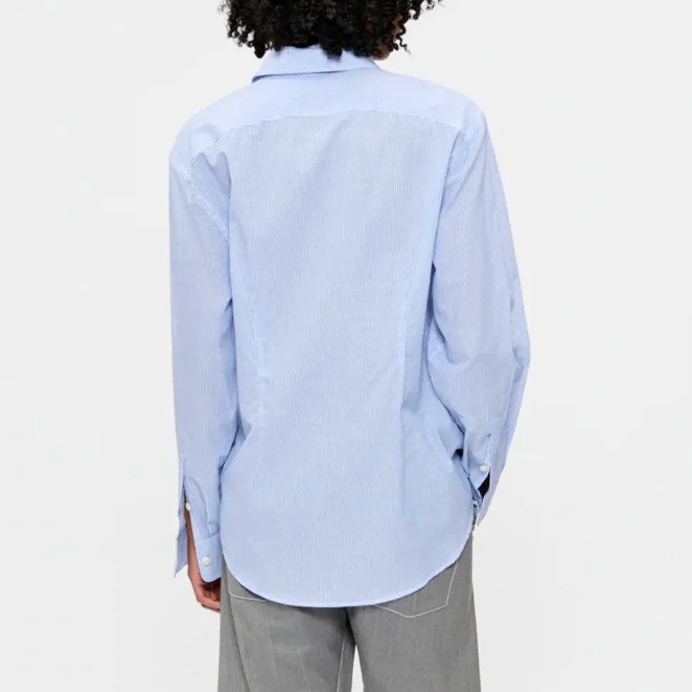 6397 - Chemise Habillée - Rayures Bleues