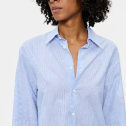 6397 - Chemise Habillée - Rayures Bleues