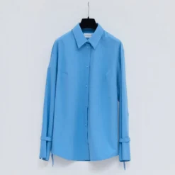Christian Wijnants - Chemise Twyn - Bleu Céruléen