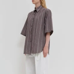Christian Wijnants - Chemise Tiola - Marron