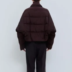 Christian Wijnants - Manteau Jani Down - Prune