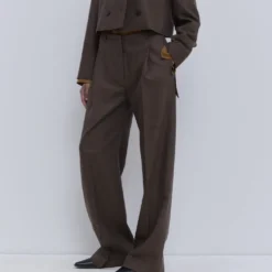 Christian Wijnants - Pantalon Pamira - Rust Tweed