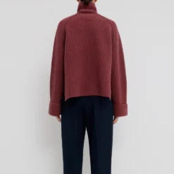 Christian Wijnants - Pull Côtelé Manches Marteau - Merlot