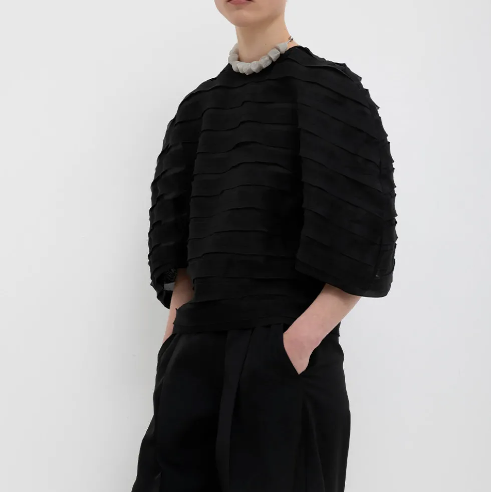 Christian Wijnants - Top Tesina - Noir
