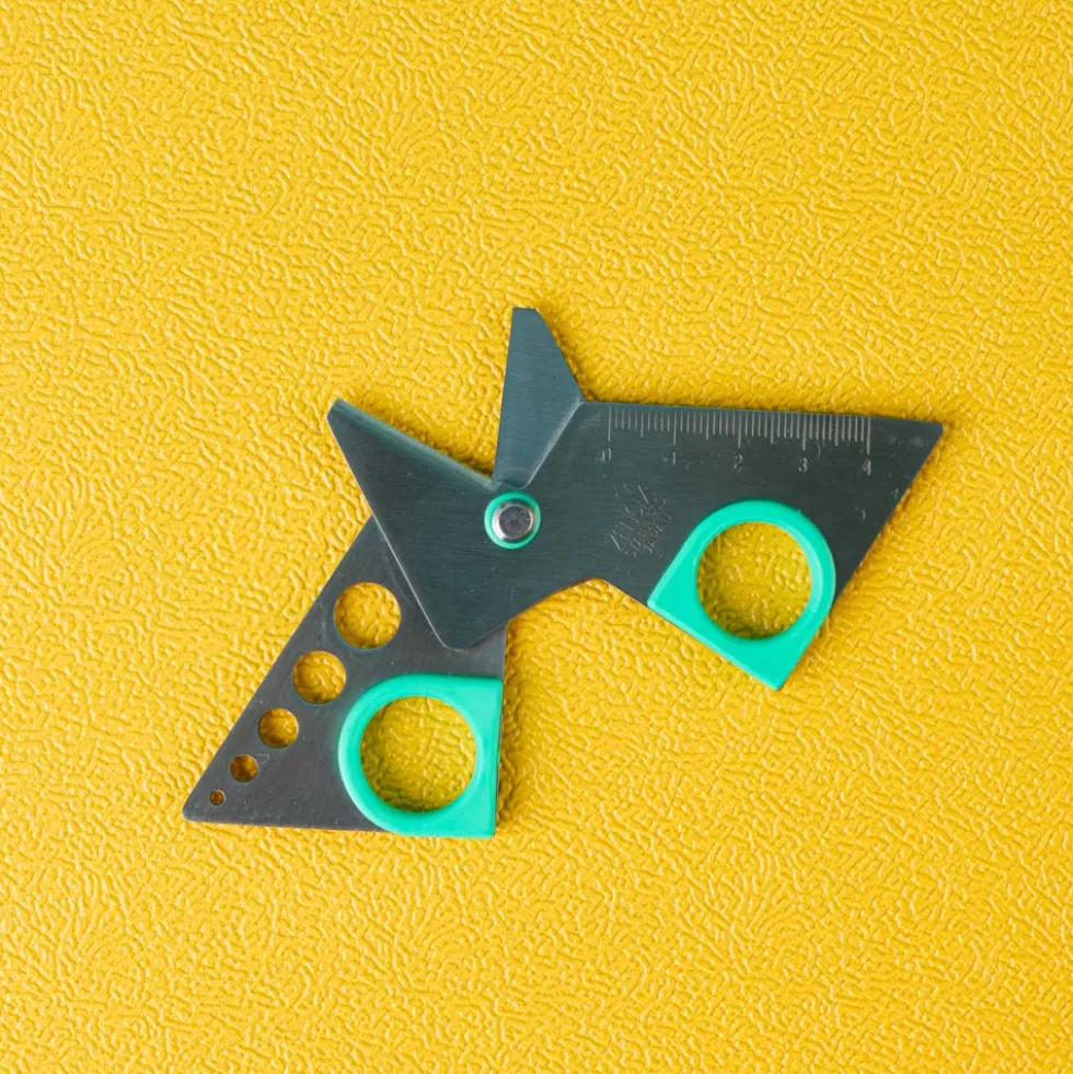Ciseaux Triangle - Vert
