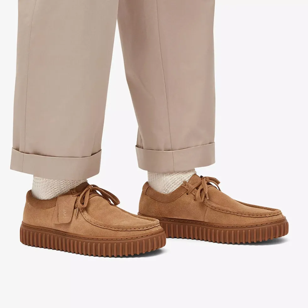 Clarks - Torhill Lo - Sabe Foncé Suede