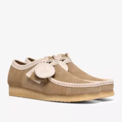 Clarks - Wallabee - Maple Stripe
