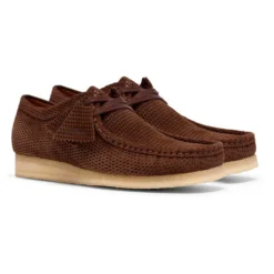 Clarks - Wallabee - Marron Foncé Suede
