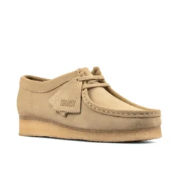 Clarks - Wallabee W - Maple suede