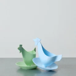 Coquetier Coq - Vert Menthe