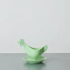 Coquetier Coq - Vert Menthe