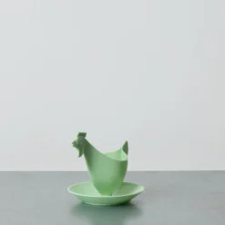 Coquetier Coq - Vert Menthe