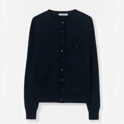 Cordera - Cardigan en Laine - Marine