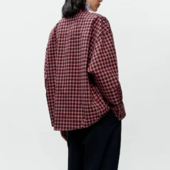 Cordera - Chemise Carreaux - Orange & Noir