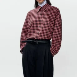 Cordera - Chemise Carreaux - Orange & Noir