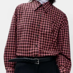 Cordera - Chemise Carreaux - Orange & Noir