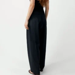 Cordera - Pantalon Barrel - Noir