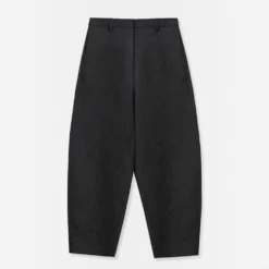 Cordera - Pantalon Cintré en Laine - Anthracite