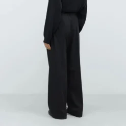 Cordera - Pantalon Plissé Décontracté - Anthracie