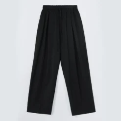 Cordera - Pantalon Plissé Décontracté - Anthracie