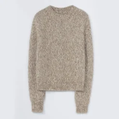 Cordera - Pull Chunky Mélangé - Beige