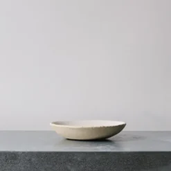 Coupelle en grès émaillé Wabi - Blanc
