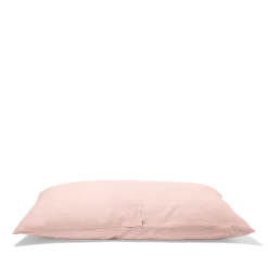 Coussin rectangle en gaze de coton - Rose de Bagatelle