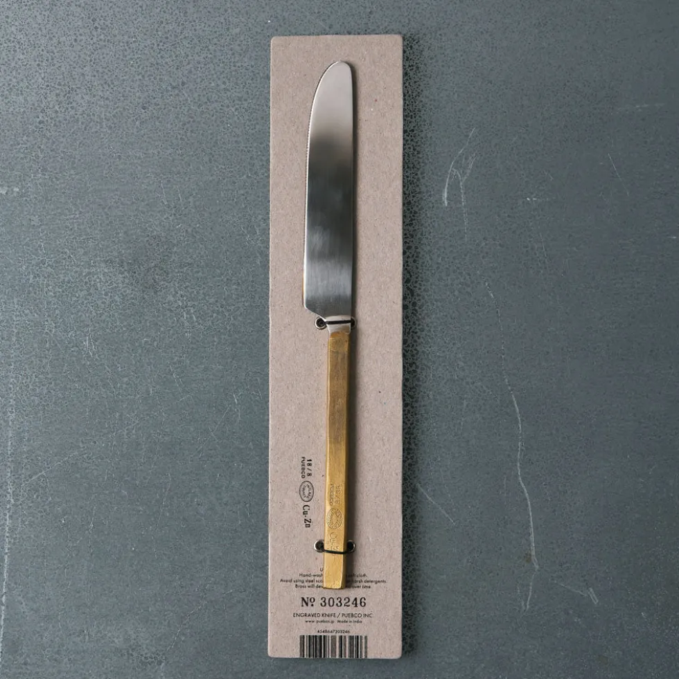Couteau gravé - Puebco