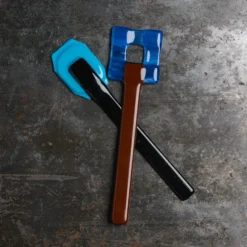 Couverts de service en verre - Marron rouge