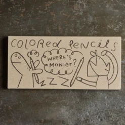 Crayons de couleurs bicolores