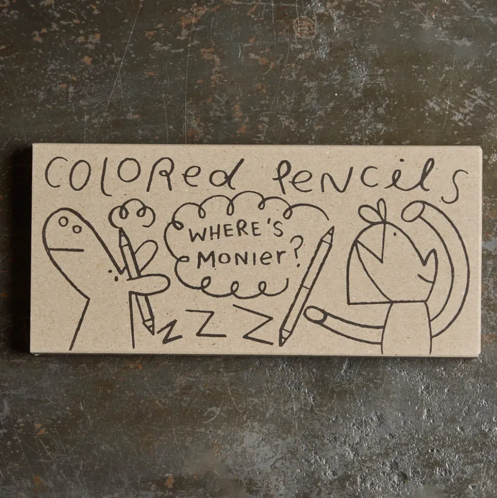 Crayons de couleurs bicolores