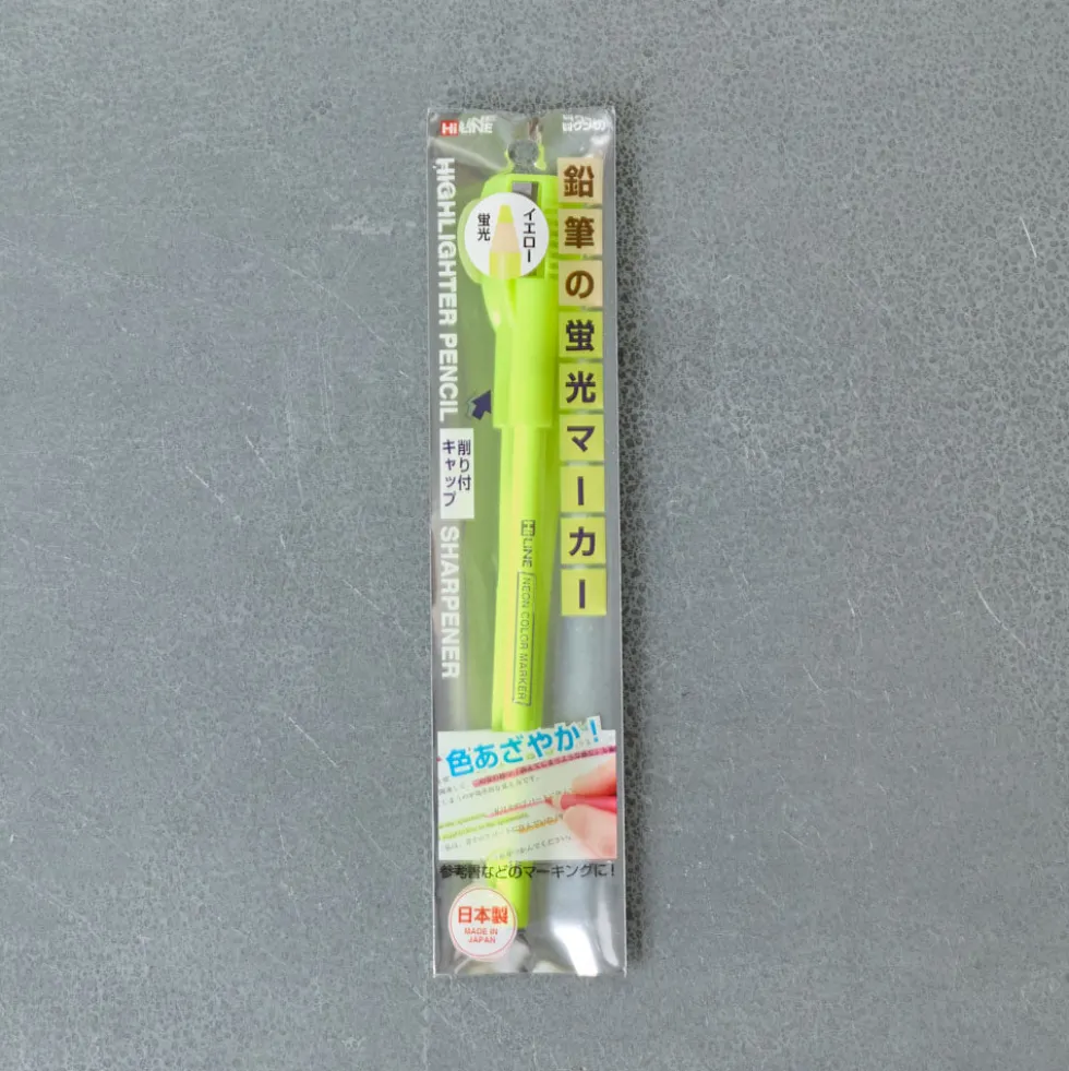Crayon Sharp Fluo - Jaune