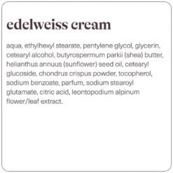Crème Edelweiss - Prescription Skincare