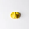 Crochet en porcelaine - Jaune