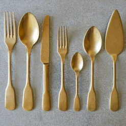 Cuillère à café Bricklane - Vintage Gold